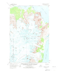 Afognak D-5 1951 topographic map thumbnail
