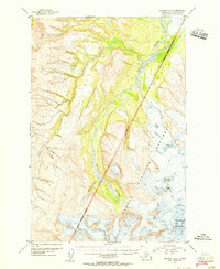 Afognak D-6 1951 topographic map thumbnail