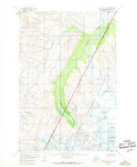 Afognak D-6 1951 topographic map thumbnail