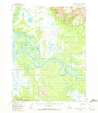 Ambler River A-5 1955 topographic map thumbnail