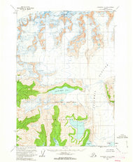 Anchorage A-1 1960 topographic map thumbnail