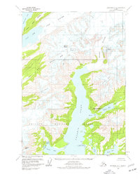 Anchorage A-2 1960 topographic map thumbnail