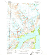Anchorage A-4 1960 topographic map thumbnail