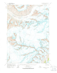 Anchorage B-3 1960 topographic map thumbnail