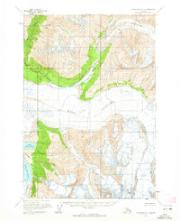 Anchorage B-4 1960 topographic map thumbnail