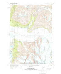 Anchorage B-4 1960 topographic map thumbnail