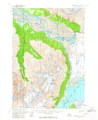 Anchorage B-5 1960 topographic map thumbnail