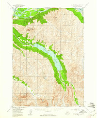 Anchorage B-6 1960 topographic map thumbnail