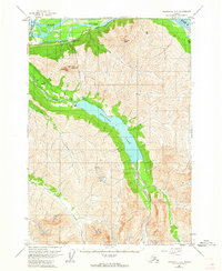 Anchorage B-6 1960 topographic map thumbnail