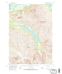 Anchorage B-6 1960 topographic map thumbnail
