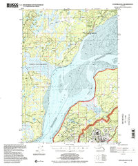 Anchorage B-8 topographic map thumbnail