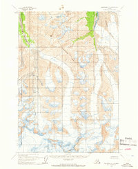 Anchorage C-1 1960 topographic map thumbnail