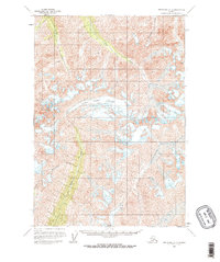 Anchorage C-4 1960 topographic map thumbnail