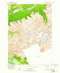 Anchorage C-5 1951 topographic map thumbnail