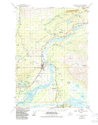 Anchorage C-6 1951 topographic map thumbnail