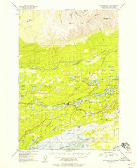 Anchorage C-7 1951 topographic map thumbnail