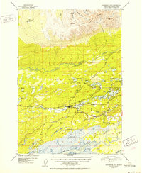 Anchorage C-7 1952 topographic map thumbnail