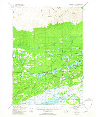 Anchorage C-7 1950 topographic map thumbnail