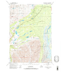 Anchorage D-1 1948 topographic map thumbnail
