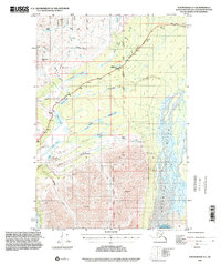 Anchorage D-1 topographic map thumbnail