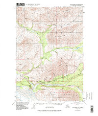 Anchorage D-2 1976 topographic map thumbnail