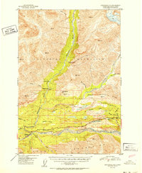 Anchorage D-4 1952 topographic map thumbnail