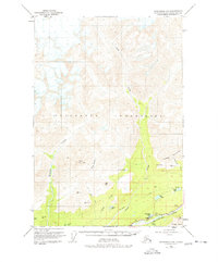 Anchorage D-5 1949 topographic map thumbnail