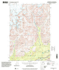 Anchorage D-5 topographic map thumbnail