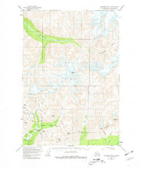 Anchorage D-6 1950 topographic map thumbnail