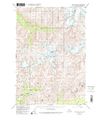 Anchorage D-6 1950 topographic map thumbnail
