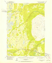Anchorage D-8 1952 topographic map thumbnail