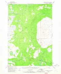 Anchorage D-8 1949 topographic map thumbnail