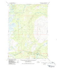 Anchorage D-8 1949 topographic map thumbnail