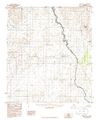 Arctic B-1 1983 topographic map thumbnail