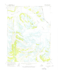 Atlin A-8 1960 topographic map thumbnail