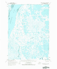 Baird Inlet B-1 1954 topographic map thumbnail