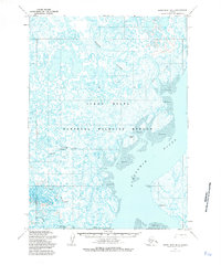 Baird Inlet B-2 1954 topographic map thumbnail
