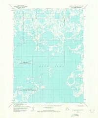 Baird Inlet B-5 1953 topographic map thumbnail