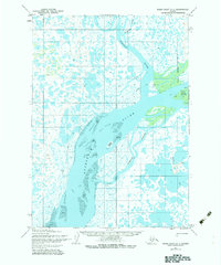 Baird Inlet C-1 1954 topographic map thumbnail