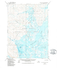 Baird Inlet C-7 1954 topographic map thumbnail