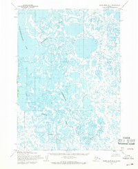 Baird Inlet D-1 topographic map thumbnail