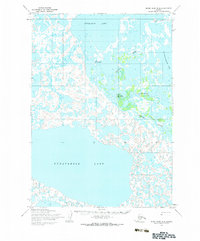 Baird Inlet D-2 1954 topographic map thumbnail