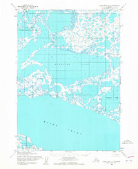 Baird Inlet D-5 topographic map thumbnail