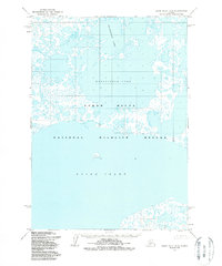 Baird Inlet D-6 1954 topographic map preview