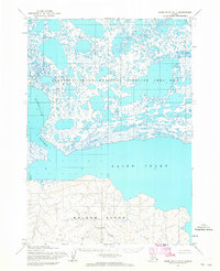 Baird Inlet D-7 topographic map thumbnail