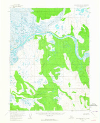 Baird Mountains A-1 1955 topographic map thumbnail