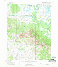 Baird Mountains A-5 1955 topographic map thumbnail