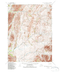 Baird Mountains C-6 1955 topographic map thumbnail