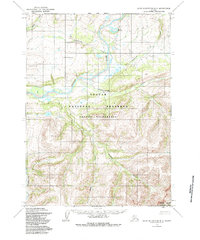 Baird Mountains D-3 1955 topographic map thumbnail