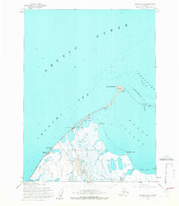 Barrow B-4 1955 topographic map thumbnail